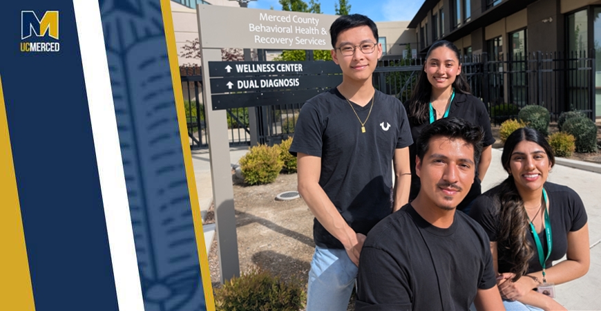UC Merced interns at Merced County Behavior Health and Recovery Services